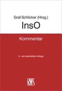 cover of the book InsO: Kommentar zur Insolvenzordnung