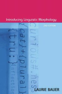 cover of the book Introducing Linguistic Morphology