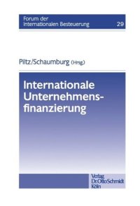 cover of the book Internationale Unternehmensfinanzierung