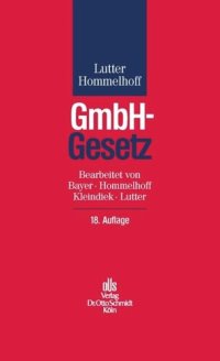 cover of the book GmbH-Gesetz: Kommentar