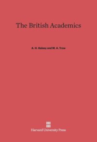 cover of the book The British Academics