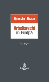 cover of the book Arbeitsrecht in Europa