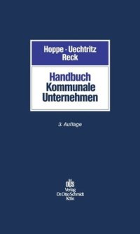 cover of the book Handbuch Kommunale Unternehmen