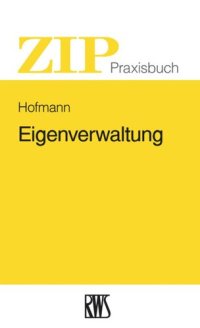 cover of the book Eigenverwaltung