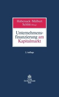 cover of the book Unternehmensfinanzierung am Kapitalmarkt