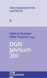 cover of the book DGRI Jahrbuch 2011