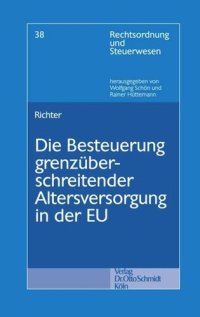 cover of the book Die Besteuerung grenzüberschreitender Altersversorgung in der EU