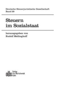 cover of the book Steuern im Sozialstaat