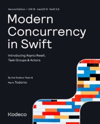 cover of the book Modern Concurrency in Swift : Introducing Async/Await, Task Groups & Actors