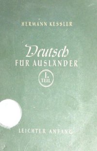 cover of the book Deutsch für Ausländer: Teil 1 Leichter Anfang