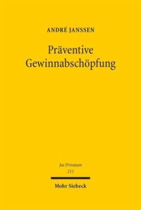 cover of the book Präventive Gewinnabschöpfung