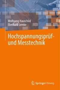 cover of the book Hochspannungsprüf- und Messtechnik