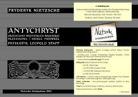 cover of the book Antychryst. Próba krytyki chrześcijaństwa