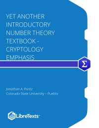 cover of the book Yet Another Introductory Number Theory Textbook - Cryptology Emphasis