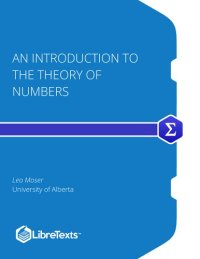 cover of the book An Introduction to the Theory of Numbers