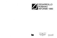 cover of the book Desarrollo humano informe 1990