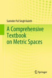 cover of the book A Comprehensive Textbook on Metric Spaces