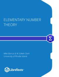 cover of the book Elementary Number Theory