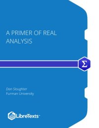 cover of the book A Primer of Real Analysis