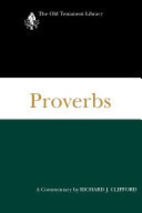 cover of the book Proverbs: A Commentary