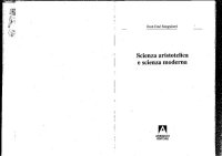 cover of the book Scienza aristotelica e scienza moderna