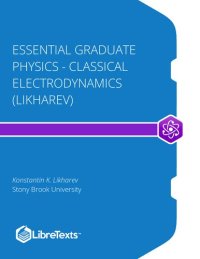 cover of the book Essential Graduate Physics - Classical Electrodynamics