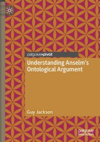 cover of the book Understanding Anselm's Ontological Argument