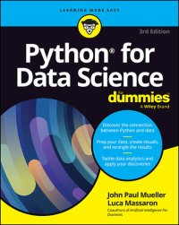 cover of the book Python for Data Science For Dummies