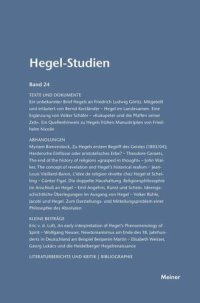 cover of the book Hegel-Studien / Hegel-Studien