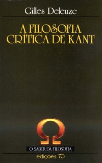 cover of the book A Filosofia Crítica de Kant