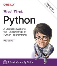 cover of the book Head First Python: A Learner's Guide to the Fundamentals of Python Programming, A Brain-Friendly Guide, 3rd Edition