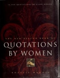 cover of the book The New Beacon Book of Quotations by Women