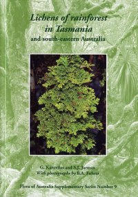 cover of the book Lichens of rainforest in Tasmania and south-eastern Australia