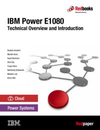 cover of the book IBM Power E1080 Technical Overview and Introduction