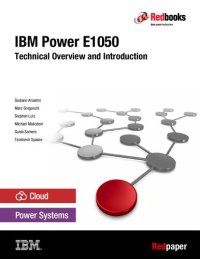 cover of the book IBM Power E1050 Technical Overview and Introduction