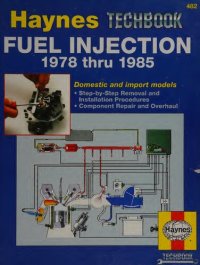 cover of the book Haynes Techbook Fuel Injection 1978 thru 1985