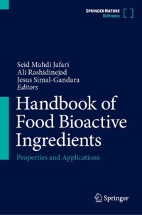 cover of the book Handbook of Food Bioactive Ingredients : Properties and Applications