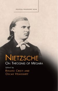 cover of the book Nietzsche: On Theognis of Megara