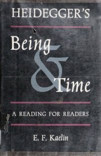 cover of the book Heidegger's Being and Time: A Reading for Readers