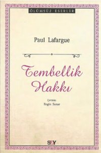 cover of the book Tembellik Hakkı