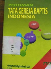 cover of the book Pedoman tata gereja baptis Indonesia