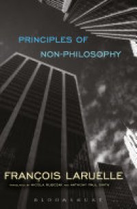 cover of the book Principles of Non-Philosophy