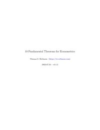 cover of the book 10 Fundamental Theorems for Econometrics