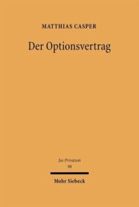 cover of the book Der Optionsvertrag