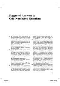 cover of the book Suggested Answers to Odd-Numbered Questions for A Guide to Econometrics, 6th Edition