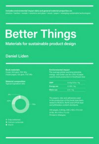 cover of the book Better Things: Materials for Sustainable Product Design