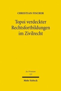 cover of the book Topoi verdeckter Rechtsfortbildungen im Zivilrecht