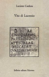 cover of the book Vita di Lucrezio