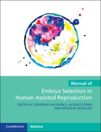 cover of the book Manual of Embryo Selection in Human Assisted Reproduction