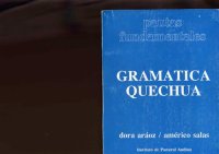 cover of the book Manual de gramática quechua: Pautas fundamentales [variedad Cuzco-Collao]